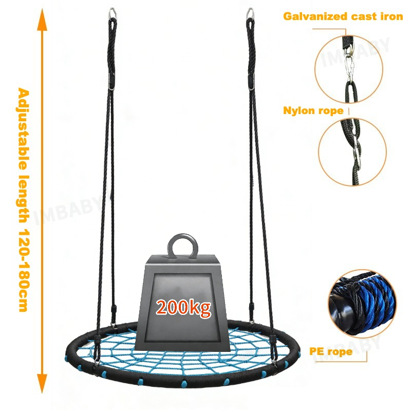 IMBABY Ronde netnestschommel v - Kids Outdoor Nest Swing recensie en prijs