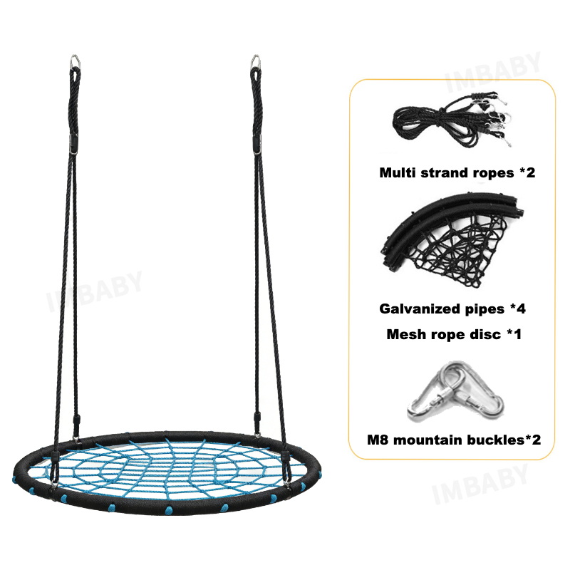 IMBABY Ronde netnestschommel v - Kids Outdoor Nest Swing recensie en prijs