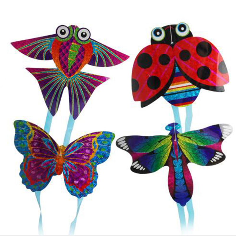 Hot Kleurrijke Pocket Kite Out - Kite Easy Fly Kids recensie en prijs