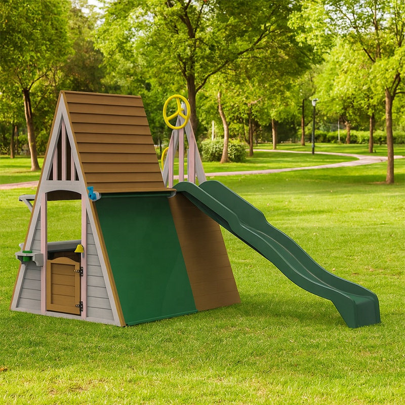 Buitenspeeltoestellen voor kin - Kids Outdoor Playhouse recensie en prijs