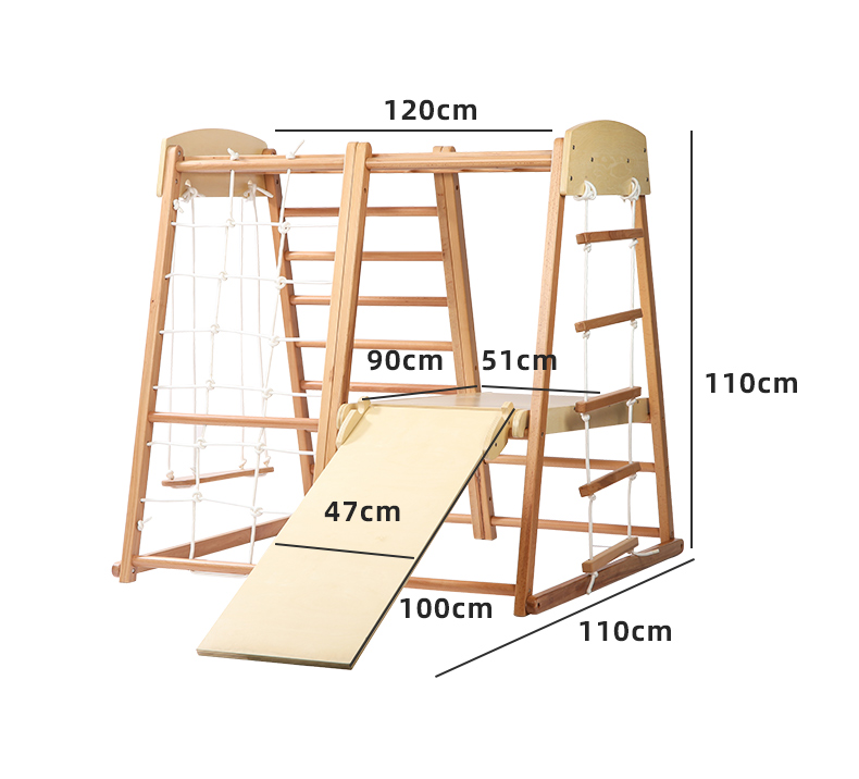 Klimrek voor kinderen, binnen  - Kids Outdoor Jungle Gym recensie en prijs