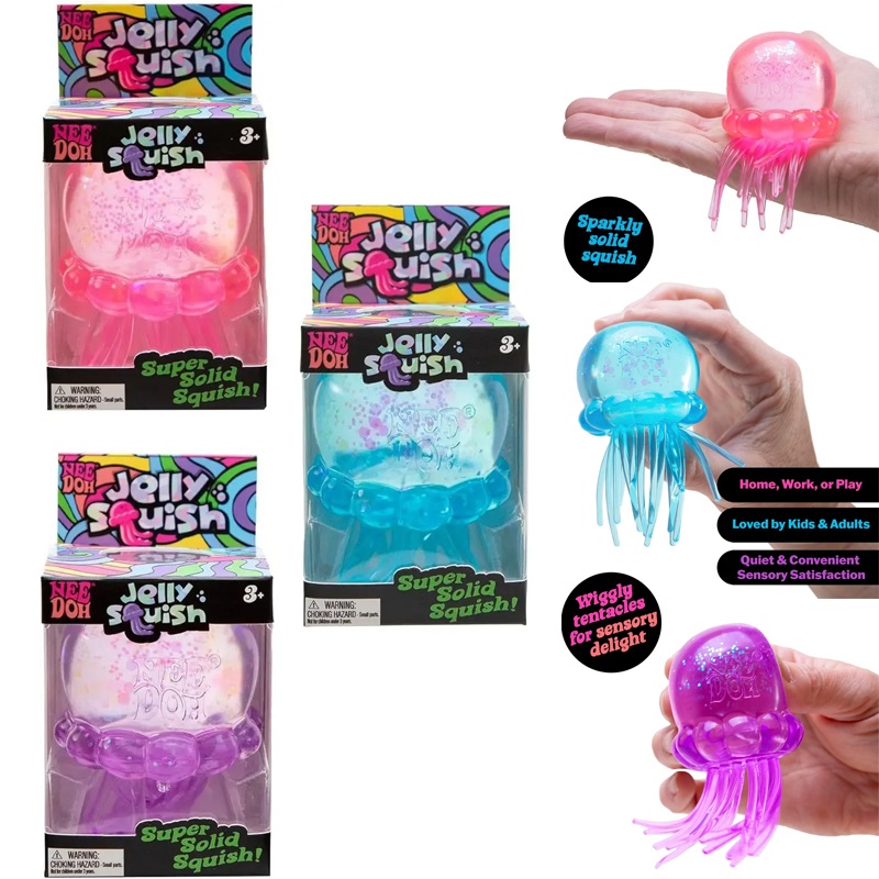 Squishy Needoh Jellyfish Beach - Outdoor Toys For Kids recensie en prijs