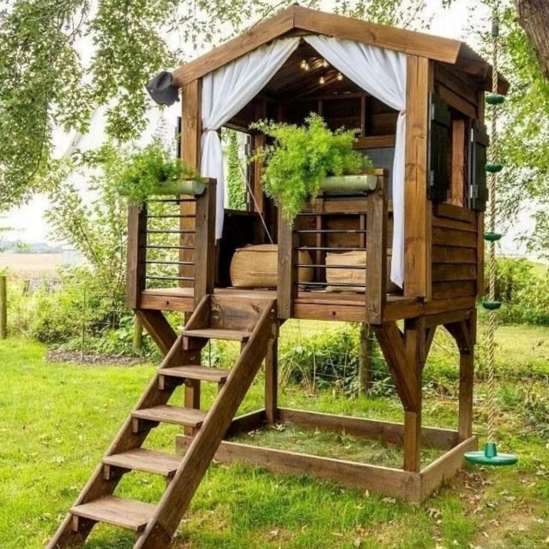 Buiten beweegbare montage Gast - Kids Outdoor Playhouse recensie en prijs
