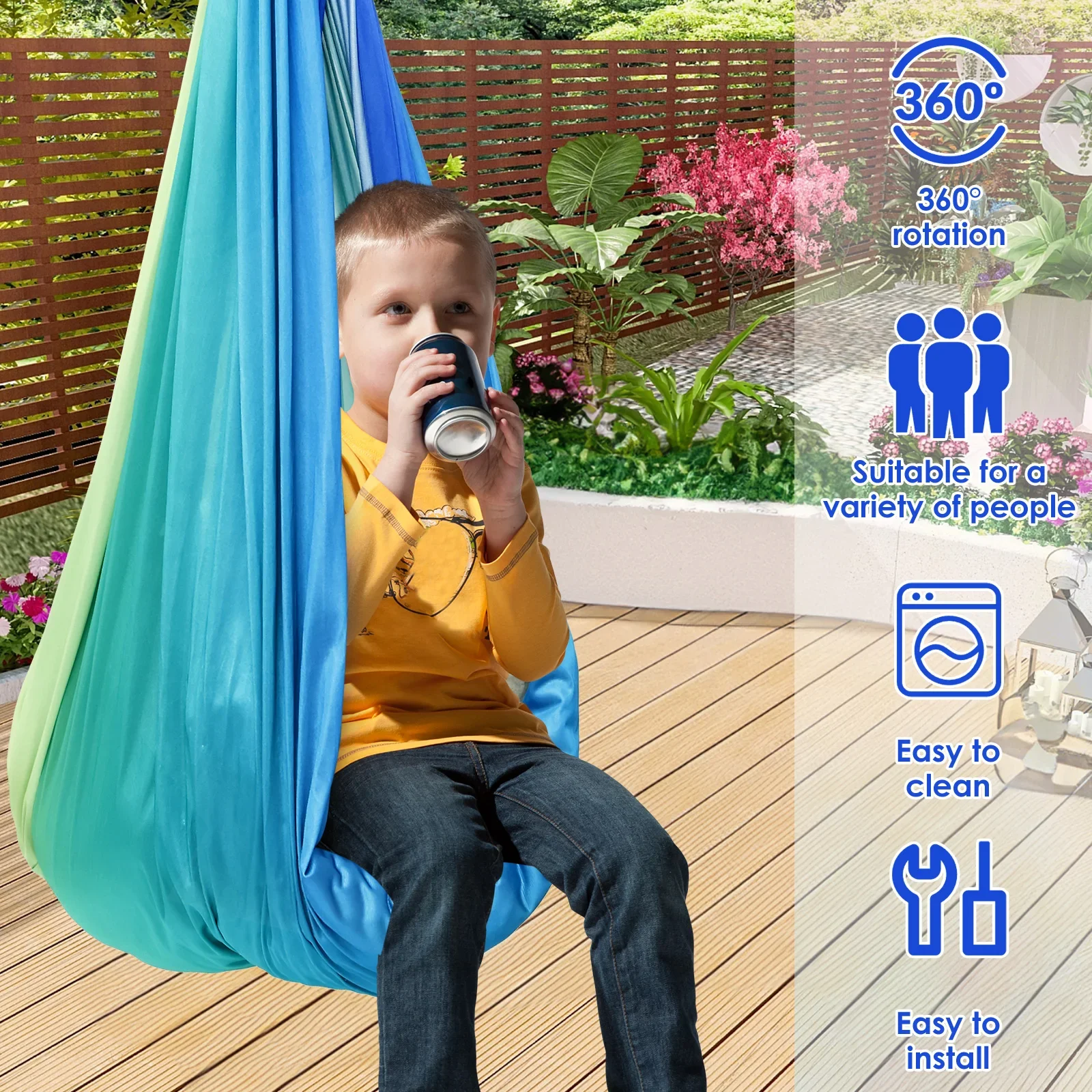 Zintuiglijke schommel Comforta - Kids Outdoor Hammock Swing recensie en prijs