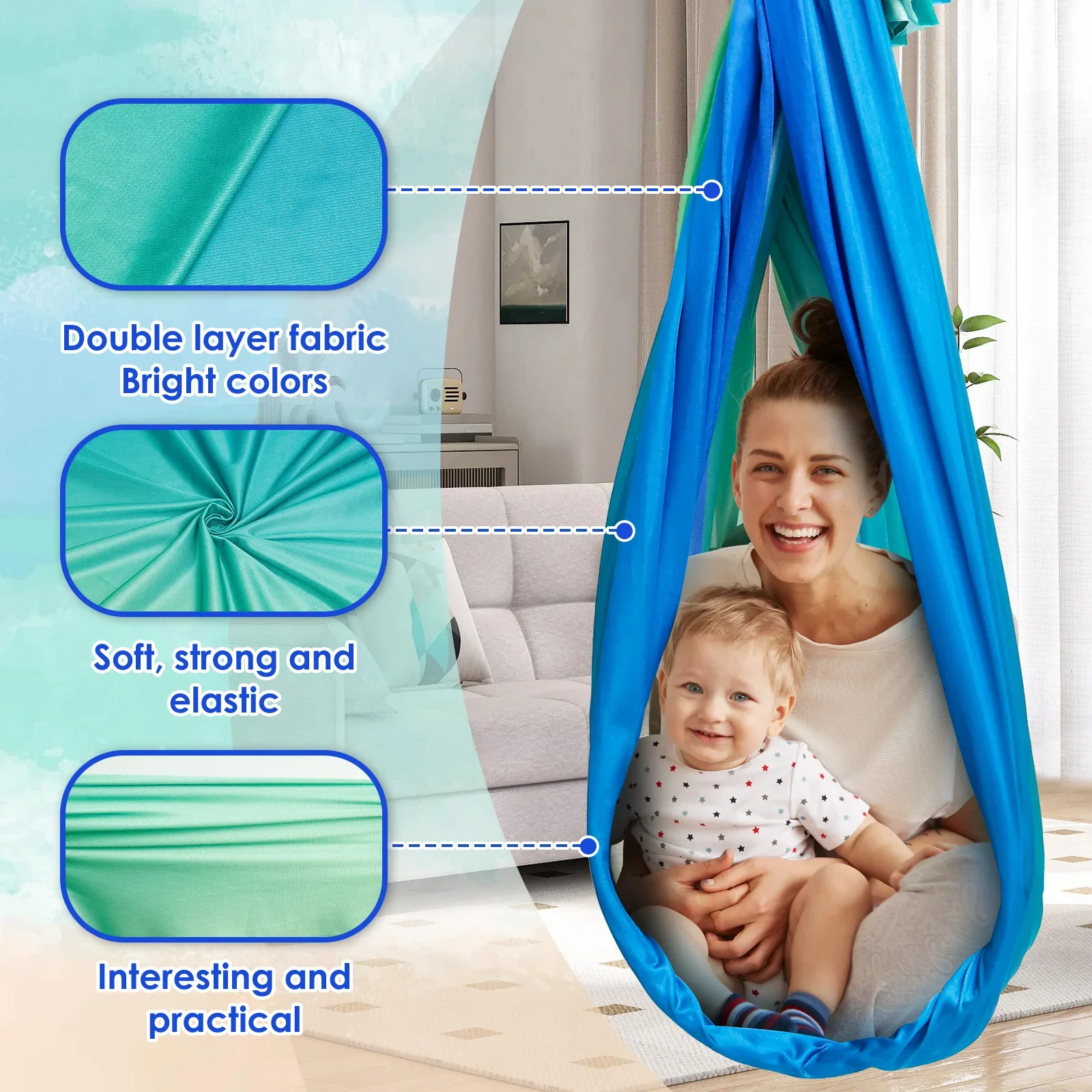 Zintuiglijke schommel Comforta - Kids Outdoor Hammock Swing recensie en prijs